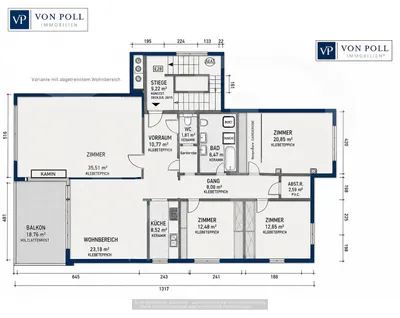 4-Zimmer-Wohnung kaufen in Wien – 146 m², € 975.000 – Bild 35 von 36