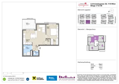 Immobilie kaufen in Wien – 47,64 m², € 292.113 – Bild 7 von 8