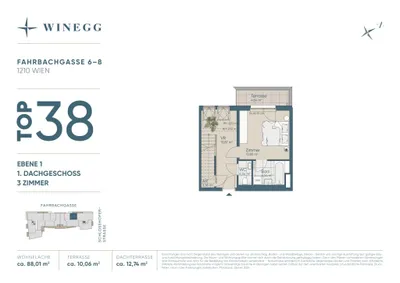 3-Zimmer-Wohnung kaufen in Wien – 87,95 m², € 673.600 – Bild 32 von 34