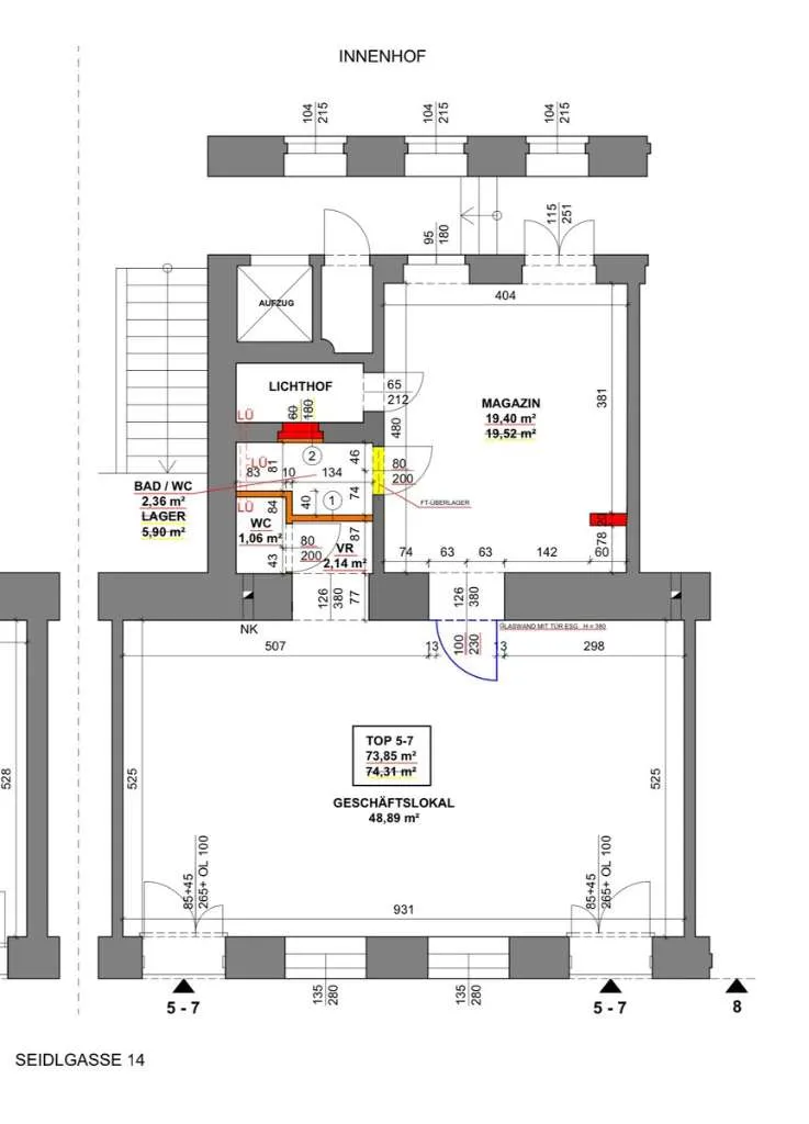 Charmantes * LOFT * mit 74qm, auch als *Beherbergungsstätte* für Ferienwohnungvermietung geeignet - VERMIETUNG / VERKAUF - Ansicht 2