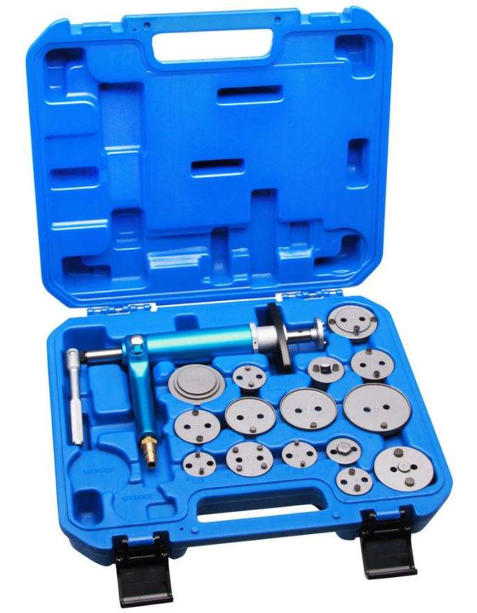 RETTER RT9017 Bremskolben Rückstellwerkzeug Druckluft 16 Teile