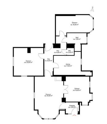 4-Zimmer-Wohnung mieten in Wien – 135 m², € 3.510 – Bild 12 von 12