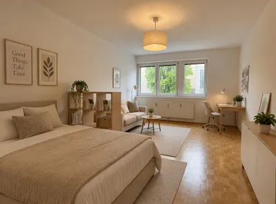1-Zimmer-Wohnung mieten in Wien – 45,25 m², € 1.132 – Bild 1 von 10