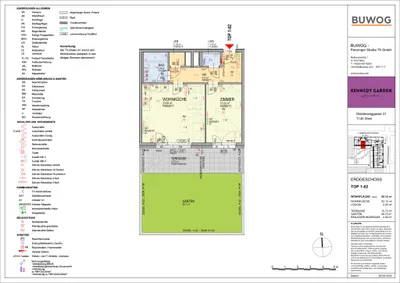 2-Zimmer-Wohnung mieten in Wien – 52,12 m², € 1.095 – Bild 12 von 12