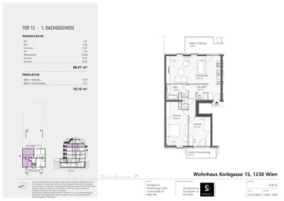 3-Zimmer-Wohnung kaufen in Wien – 86,97 m², € 722.000 – Bild 8 von 8