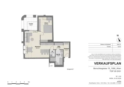 Wohnung kaufen in Wien – 64,92 m², € 599.000 – Bild 9 von 9