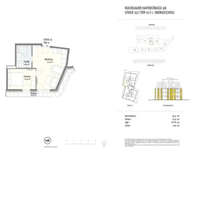 2-Zimmer-Wohnung kaufen in Wien – 40 m², € 319.900 – Bild 12 von 31