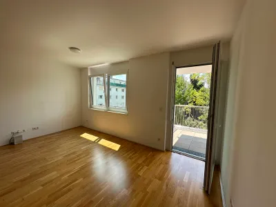 1-Zimmer-Neubau mit Balkon und Loggia in Wien 1140