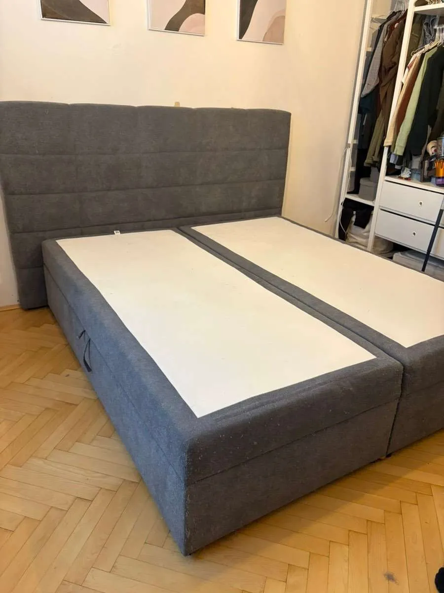 Boxspringbett zu verschenken, € 0,- (1190 Wien)