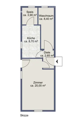 1-Zimmer-Haus kaufen in Leibnitz – 45 m², € 89.500 – Bild 9 von 9