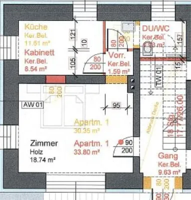 2-Zimmer-Wohnung kaufen in Spittal an der Drau – 33,8 m², € 219.000 – Bild 6 von 6