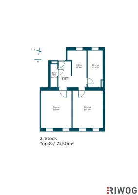 3-Zimmer-Wohnung kaufen in Wien – 74,5 m², € 394.000 – Bild 24 von 25