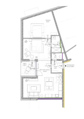 1-Zimmer-Wohnung mieten in Graz – 83,88 m², € 1.313 – Bild 17 von 21