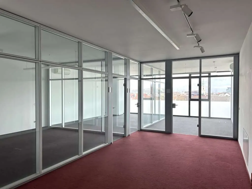 Exklusive Büro- oder Praxisfläche in Linz mit großen Terrassen! - Ansicht 3