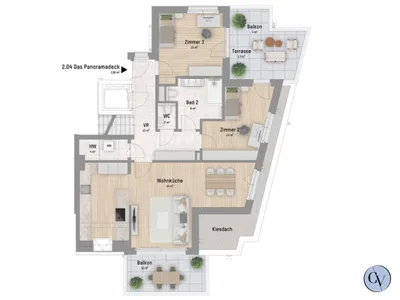 4-Zimmer-Wohnung kaufen in Wien – 136,1 m², € 1.349.900 – Bild 11 von 12