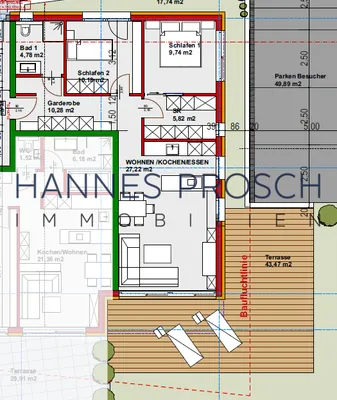 3-Zimmer-Wohnung kaufen in Kitzbühel – 68,05 m², € 539.000 – Bild 2 von 2