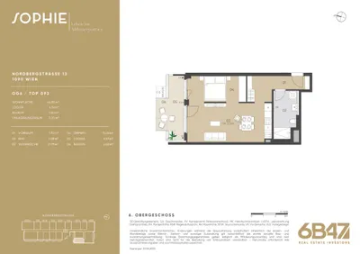 2-Zimmer-Wohnung kaufen in Wien – 46,84 m², € 458.400 – Bild 13 von 13