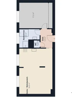 2-Zimmer-Wohnung kaufen in Wien – 66,59 m², € 210.000 – Bild 7 von 7