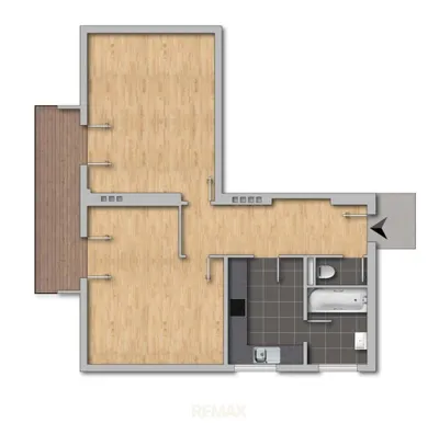 2-Zimmer-Wohnung mieten in Krems an der Donau – 74,58 m², € 765 – Bild 10 von 10