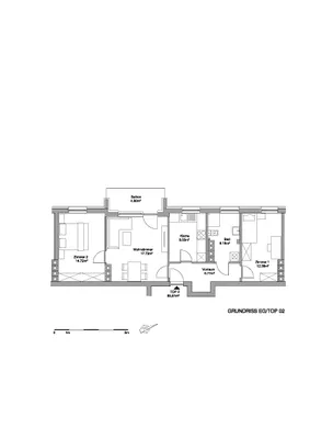 3-Zimmer-Wohnung mieten in Leibnitz – 65,8 m², € 689 – Bild 3 von 3
