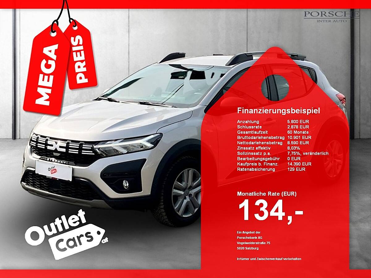 Dacia Sandero III 1.0 TCe 90 Stepway LED+TEMPOMAT