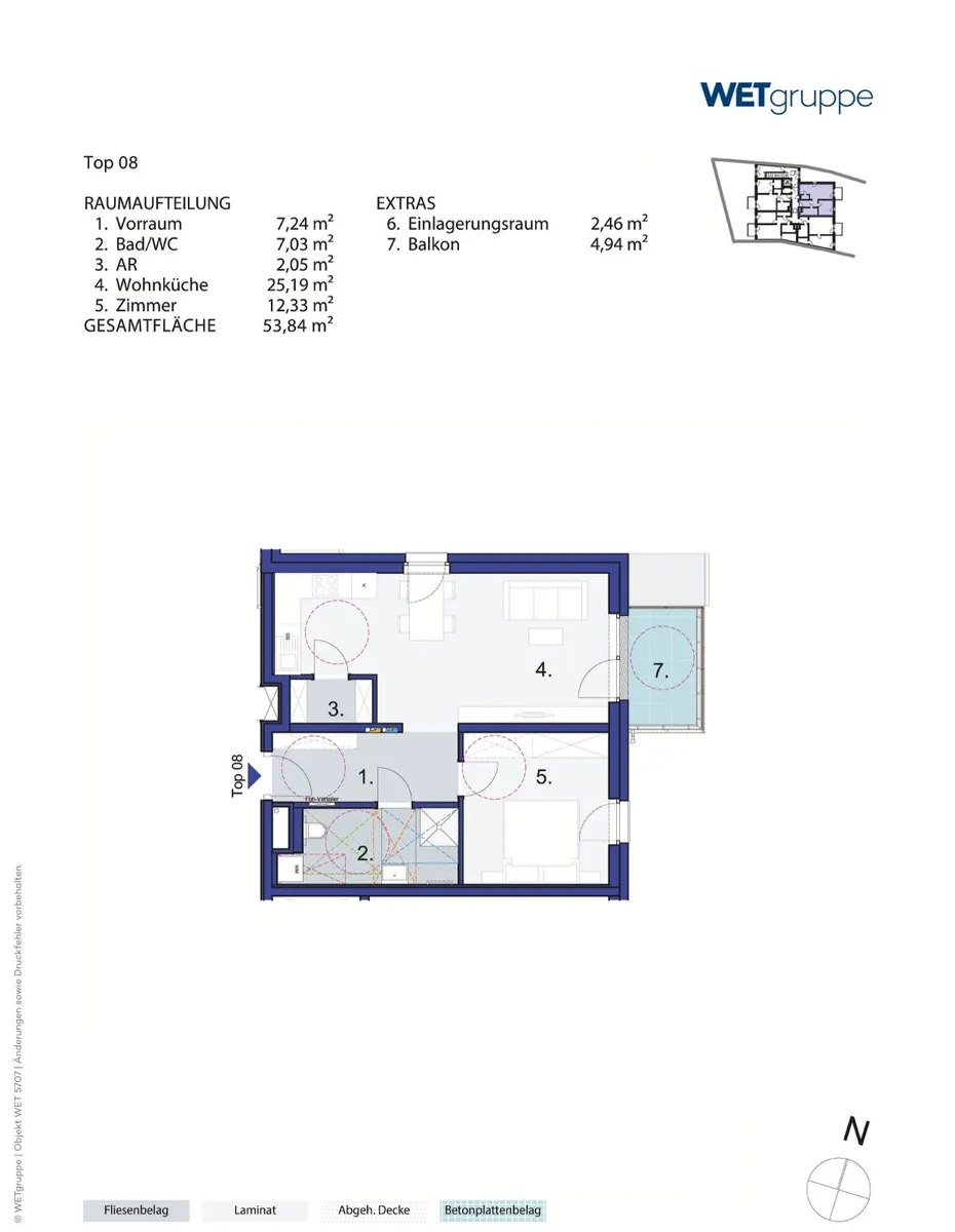 Wohnung – Asparn an der Zaya - Ansicht 2