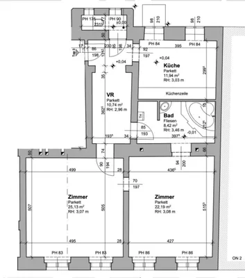 2-Zimmer-Wohnung kaufen in Wien – 80,6 m², € 330.000 – Bild 9 von 9