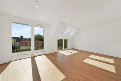Moderne Erstbezug-Mietwohnungen mit privaten Freiflächen und Garage im 21. Bezirk