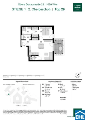 Immobilie kaufen in Wien – 53,09 m², € 473.000 – Bild 32 von 32