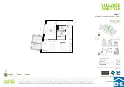 Immobilie kaufen in Wien – 47,58 m², € 356.000 – Bild 9 von 9