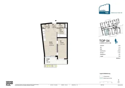 2-Zimmer-Wohnung mieten in Wien – 53,3 m², € 1.319 – Bild 27 von 27