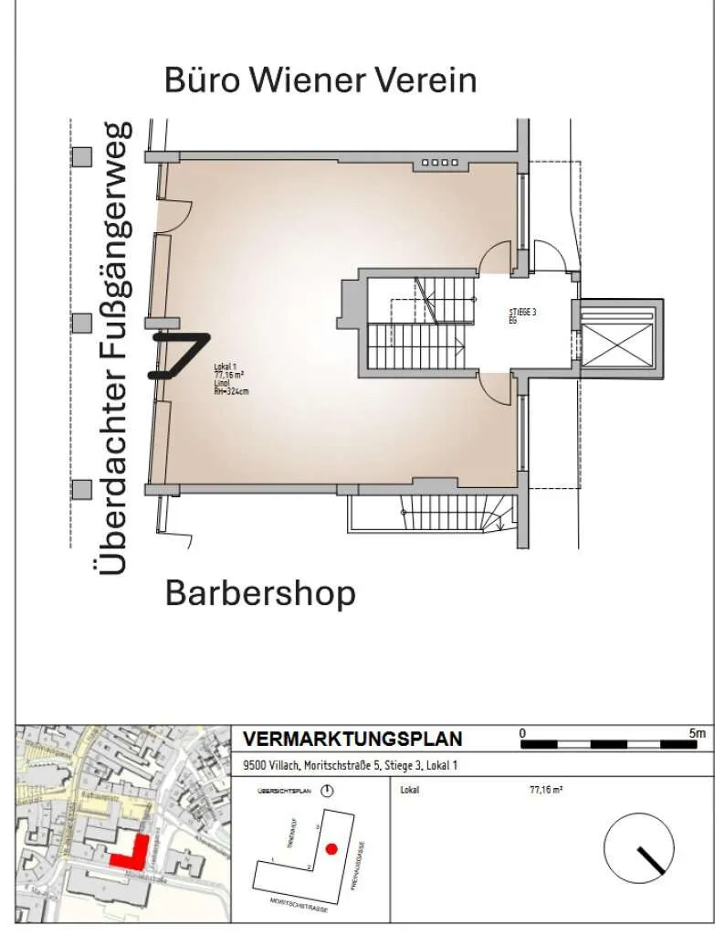 Geschäftsfläche für Handel oder Büro - Ansicht 3
