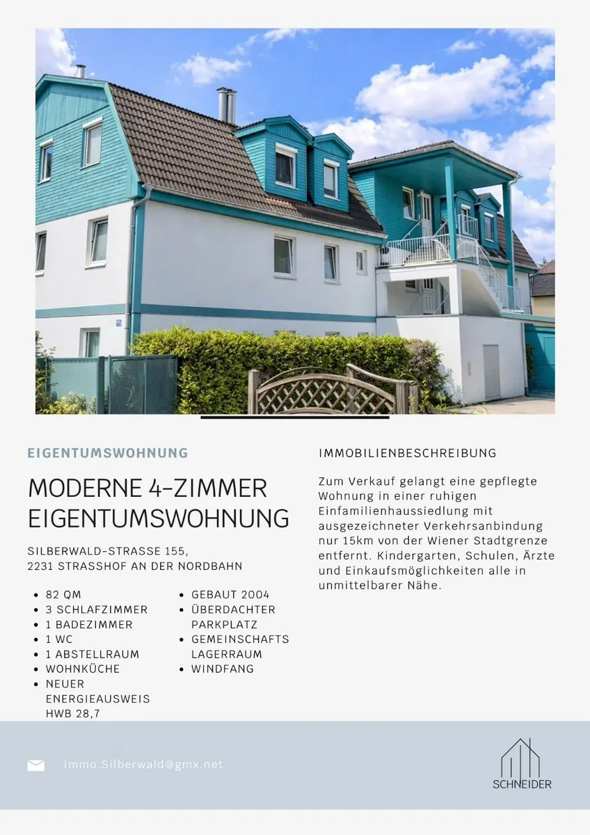 Wohnung – Strasshof an der Nordbahn, Waldviertel, Bezirk Gänserndorf