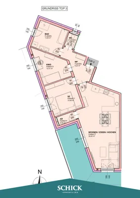3-Zimmer-Wohnung kaufen in Villach Land – 90 m², € 449.700 – Bild 28 von 30