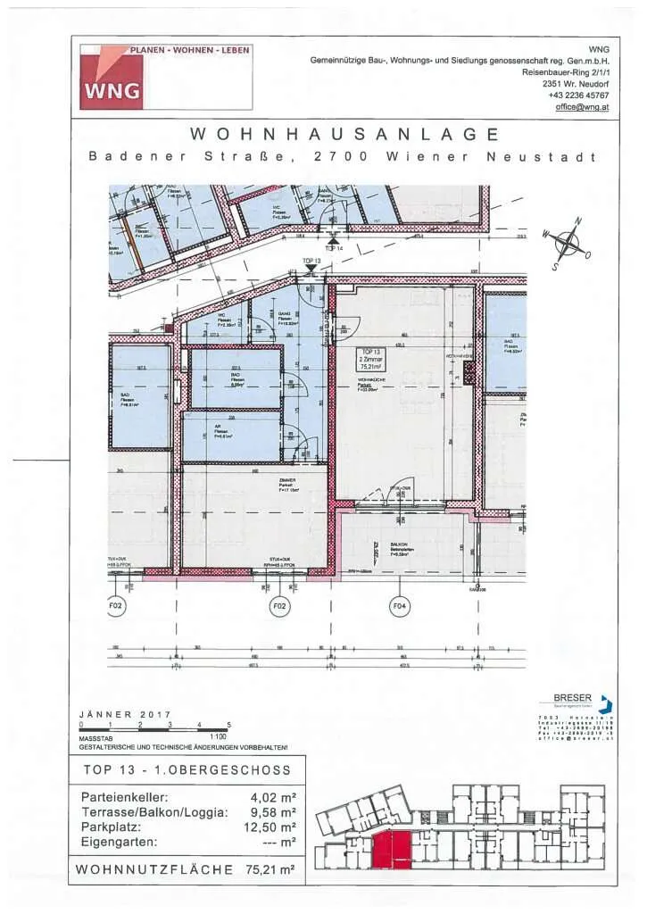 Wohnung – Wiener Neustadt - Ansicht 2