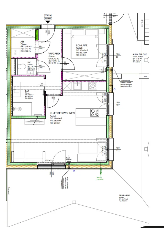 Wohnung – Sankt Johann im Pongau - Ansicht 2