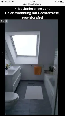 1020 Wien, sonnige, 80m²Dachmaisonnette, Terrasse, inkl. Heiz/ Kühl/ Strom, privat – Bild 2