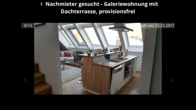 1020 Wien, sonnige, 80m²Dachmaisonnette, Terrasse, inkl. Heiz/ Kühl/ Strom, privat – Bild 3