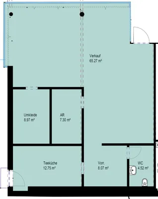 Gewerbeimmobilie mieten in Salzburg-Umgebung – 110 m², € 1.930 – Bild 5 von 5