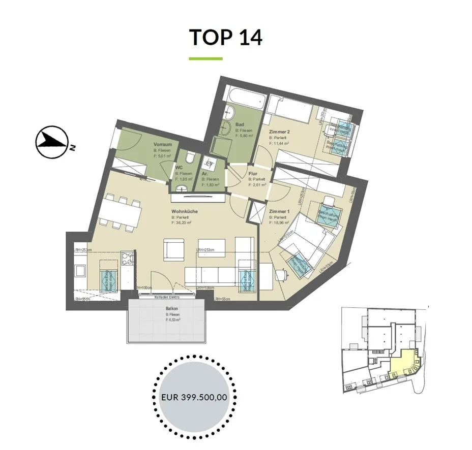 Wohnung – Kritzendorf - Ansicht 3