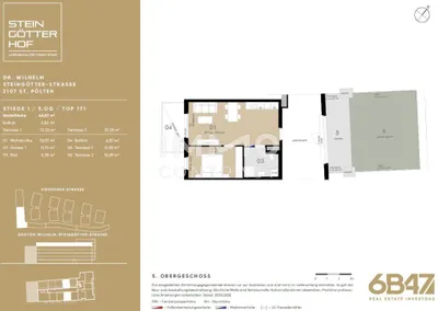 2-Zimmer-Wohnung kaufen in Sankt Pölten – 45,07 m², € 221.300 – Bild 19 von 19