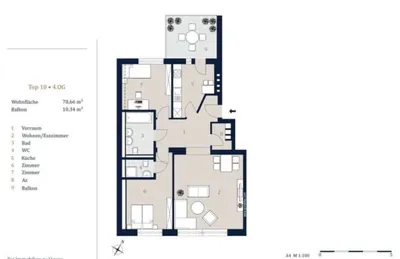 3-Zimmer-Wohnung kaufen in Wien – 78,66 m², € 750.000 – Bild 10 von 10