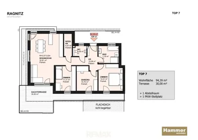 2-Zimmer-Wohnung kaufen in Leibnitz – 94,39 m², € 479.200 – Bild 3 von 3