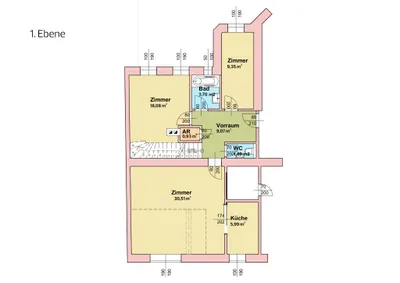 4-Zimmer-Wohnung mieten in Wien – 124,61 m², € 2.953 – Bild 33 von 34