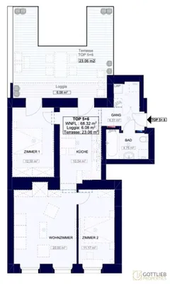 3-Zimmer-Wohnung kaufen in Wien – 69,72 m², € 549.000 – Bild 23 von 23