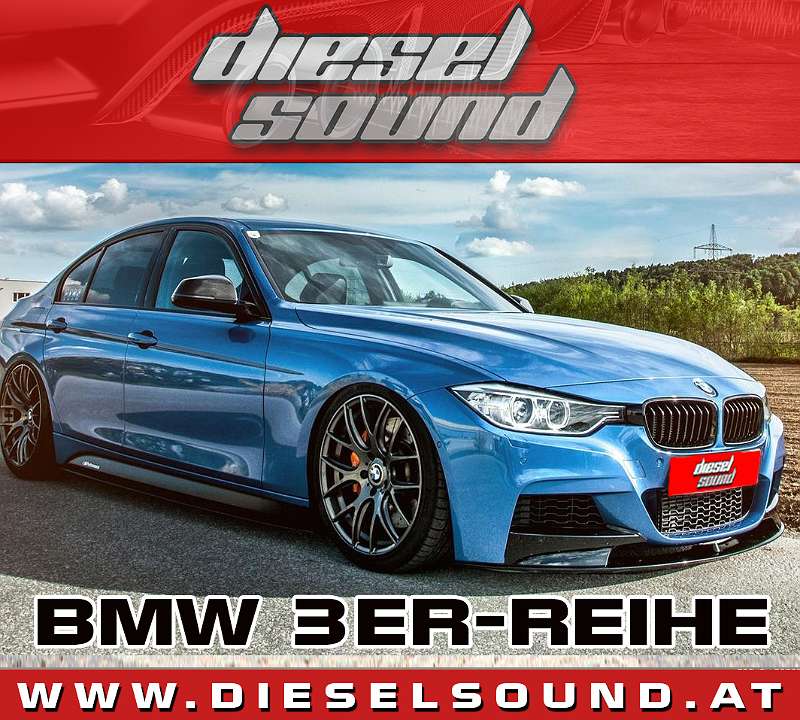 ACTIVE SOUND für BMW 3er-Reihe 316d 318d 320d 330d 335d 320i 328i (F30/31)  inkl. APP-Control - Soundbooster - Soundgenerator - sportlicher Klang für  Ihr Fahrzeug ohne Sportauspuff - V8-Sound - Dieselsound 