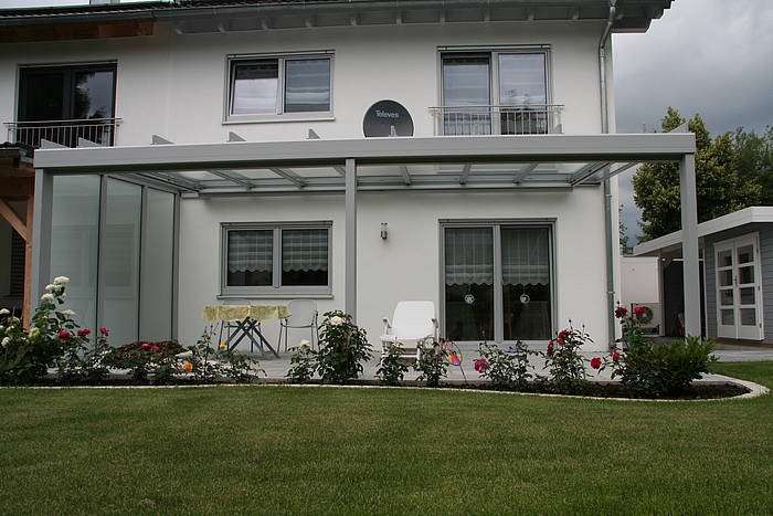 Pergola AREA Exklusiv oder Classic, Breite 500 cm x Ausladung 325 cm, €