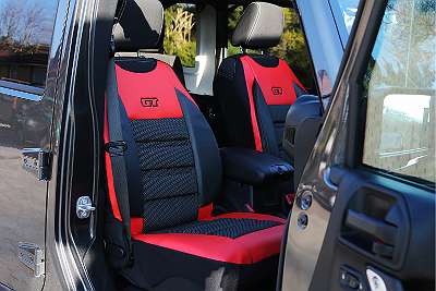 Maßgefertigter Stoff Sitzbezug Ford Fiesta - Maluch Premium