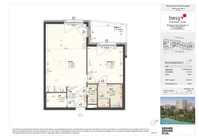 2-Zimmer-Wohnung kaufen in Wien – 60,31 m², € 299.000 – Bild 11 von 12