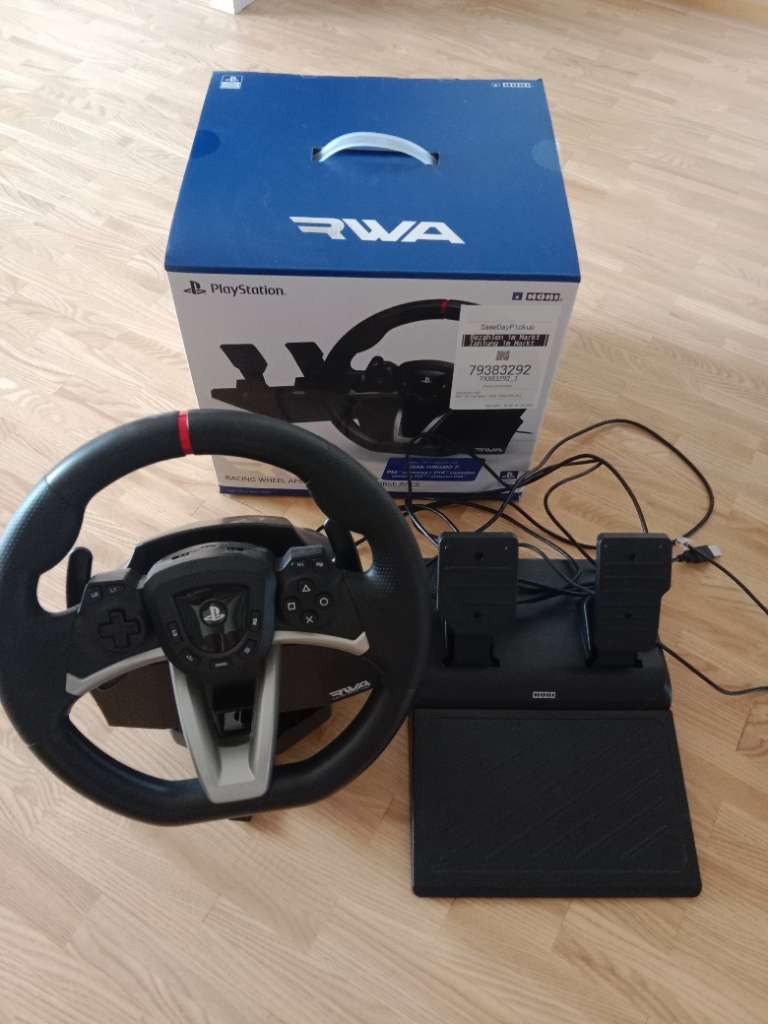Neu Racing Wheel Lenkrad mit Pedale für PS4, PS5, PC, € 115